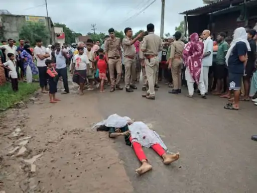 क्राइम स्पॉट पर पुलिस को अमरीशा की डेड बॉडी मिली।
