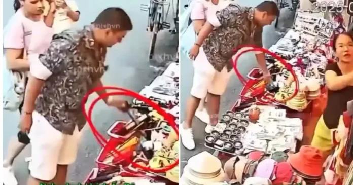 शर्मनाक हरकत कैमरे में कैद वियतनाम में छुट्टियां मनाने गए भारतीय दंपति को बच्चे के साथ दो बार चोरी करते देखा गया शर्मनाक हरकत कैमरे में कैद वियतनाम में छुट्टियां मनाने गए भारतीय दंपति को बच्चे के साथ दो बार चोरी करते देखा गया